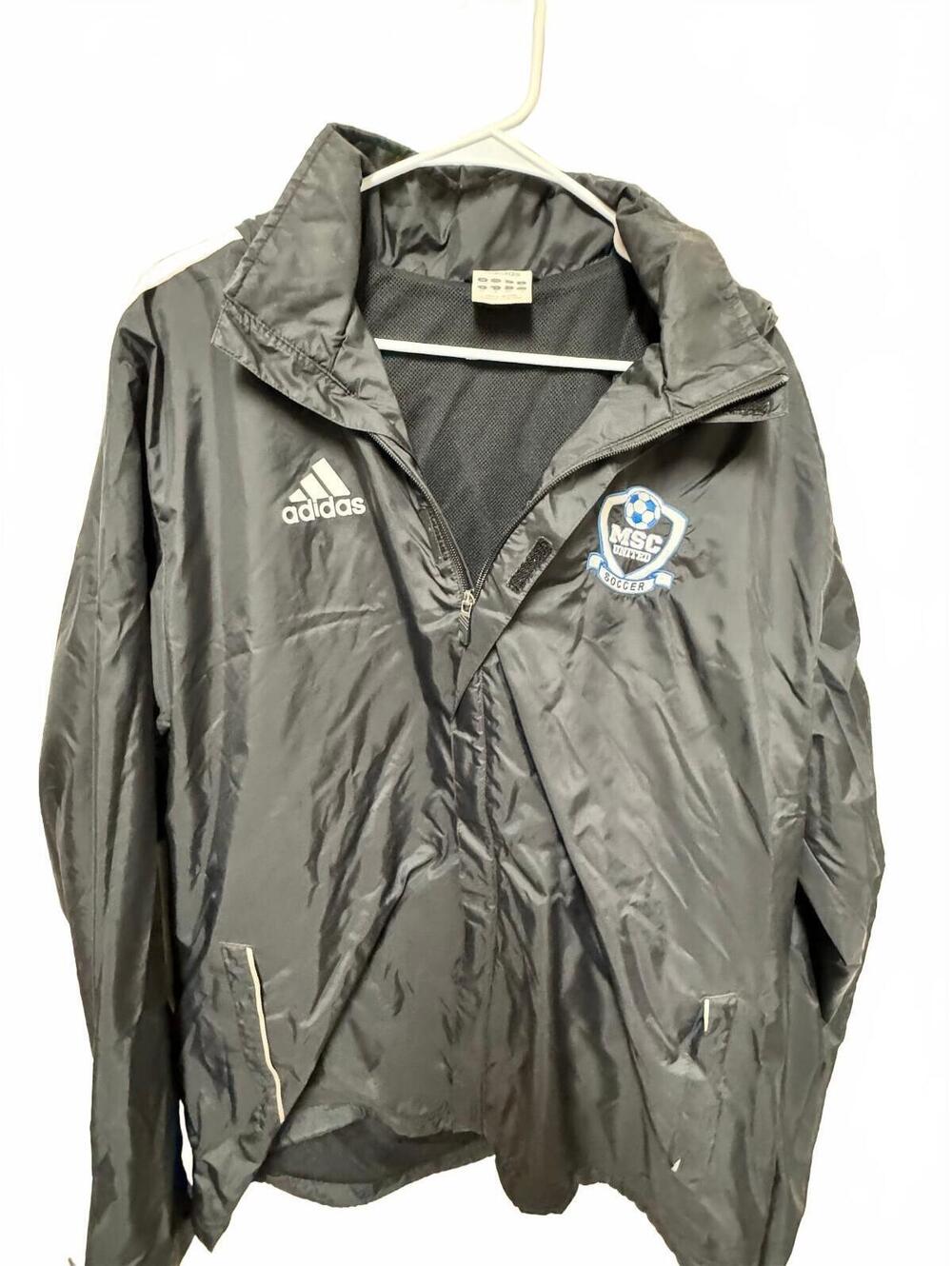 Adidas MSC United Soccer Club Full-Zip Windbreaker Jacket